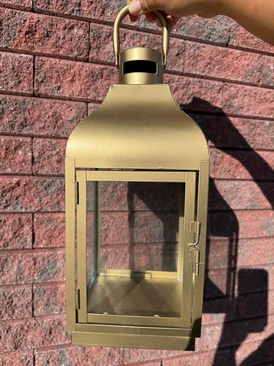Other - Medium Lantern with Panels - Home Accents